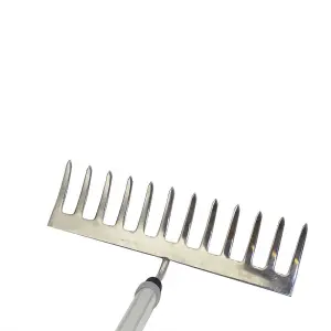 Ultralight Stainless Steel Garden Rake by Wilkinson Sword