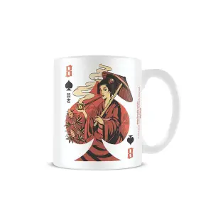 Ilustrata Weed Gueicha Mug White/Red/Black (One Size)