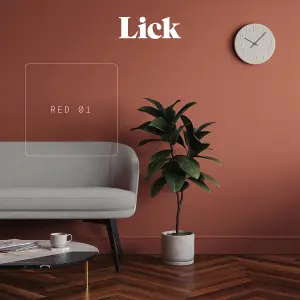 Lick Red 01 Peel & stick Tester