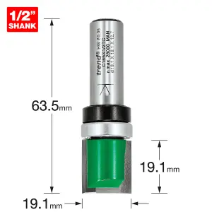 Trend TCT C165X1/2TC Profiler 19.1mm Diameter X 19.1mm 1/2" Router Cutter Bit