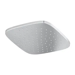 GoodHome Teesta Single-spray pattern Overhead Shower head