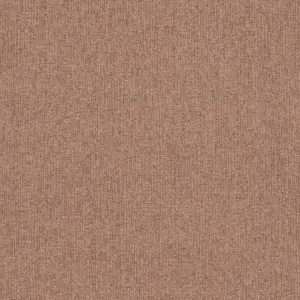 Grandeco Marlon Tweed Blown Vinyl Textured Wallpaper, Terracotta Red