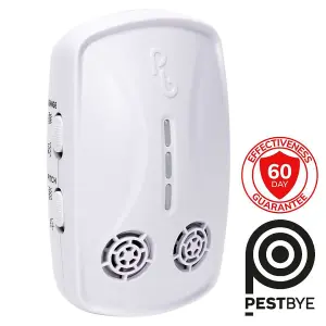 Pestbye Advanced Whole House Rat and Mouse Repellent Ultrasonic Electromagnetic Repeller