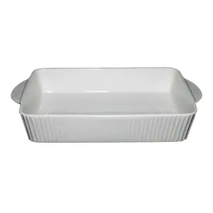 Porcelain Rectangular Carnaby Chelsea Roasting Dish