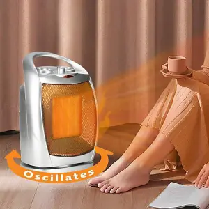 1500W Oscillating Ceramic Heater