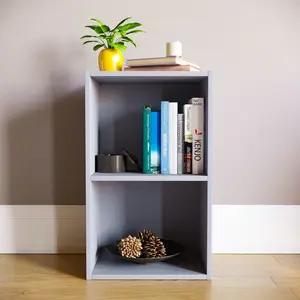 Gerardi Standard Bookcase Grey / 54 cm H x 32 cm W