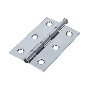 Timco - Butt Hinge - Loose Pin (1840) - Zinc (Size 75 x 50 - 2 Pieces)