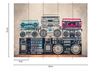 Ghettoblaster Digital Mural 350cm x 255cm