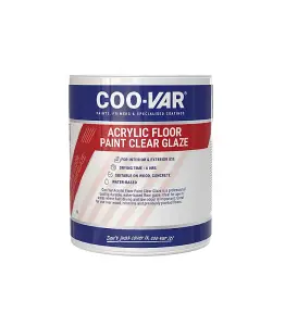 CooVar Acrylic Clear Glaze For Wooden Floors - Clear - 5 Litre