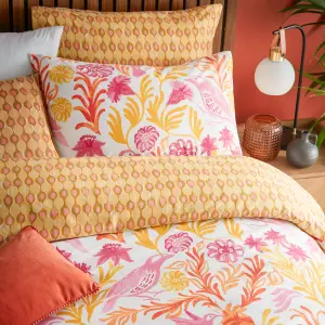 furn. Alentejo Floral Bird Duvet Cover Set