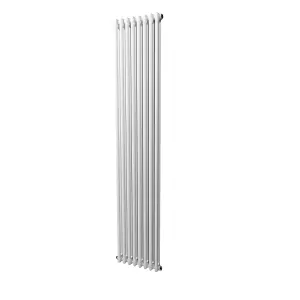 Nes Home 1800 X 380 mm Double Column White Traditional Radiator