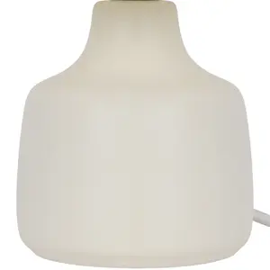 White Ceramic LED Table lamp