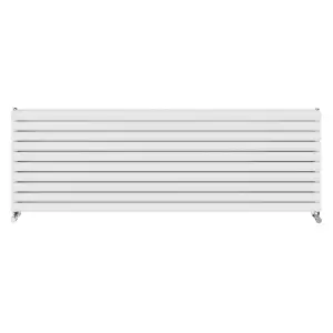 Right Radiators 1800x590 mm Horizontal Vertical Oval Column Radiator Double Panel Rads White