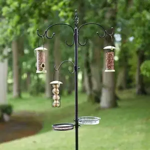 3 Arms Garden Bird Feeding Station Feeder