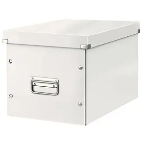 Leitz Wow Click & Store White Cube Storage Box Large