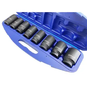 Toolzone 8pc 3/4inch Impact sockets