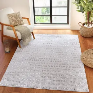 VALKIRIA Polka Dot Skandi Area Rug 160 x 220 cm