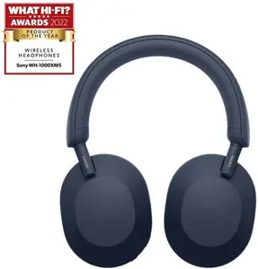 SONY WH-1000XM5 Wireless Bluetooth Noise-Cancelling Headphones - Midnight Blue