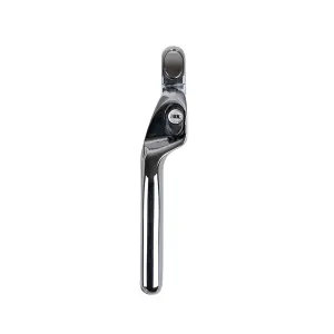 Timber Series Connoisseur MK2 Offset Locking Espag Window Handle - Polished Chrome (Left Hand)