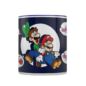 Super Mario Boos Mug Blue/White (One Size)