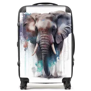 Elephant Splashart Suitcase - Medium