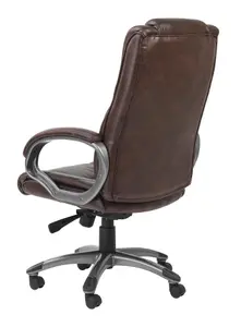 Northland Office Chair with high back in brown