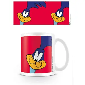 Looney Tunes Roadrunner Mug White/Red (One Size)