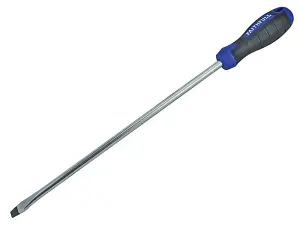 Faithfull Soft Grip Screwdriver Flared Slotted Tip 10.0 x 300mm FAISDF300