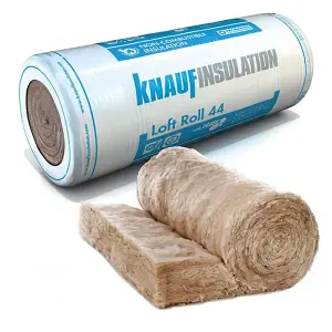 Knauf Loft Roll 44 Combi-Cut Insulation 150mm x 2x570 3x380mm x 8.05m