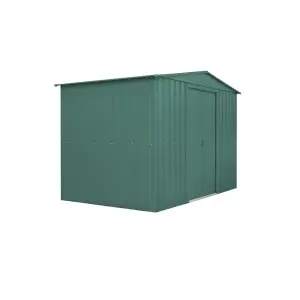 10 x 6 Apex Metal Garden Shed - Heritage Green (10ft x 6ft / 10' x 6' / 3.1m x 1.8m)