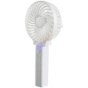 Mini Handheld Travel Fan - WHITE