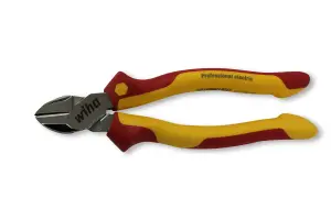 Wiha Electricians Pliers Cutters VDE Industrial Professional Snips Grippers 43340 - 180mm Diagonal Cutters