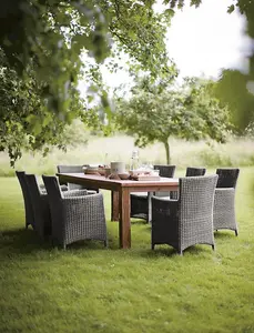 Garden Trading Outdoor Indoor St Mawes Dining Table Only Reclaimed Teak Wood