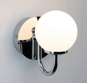 Polished Chrome 6W LED Bathroom Wall Light