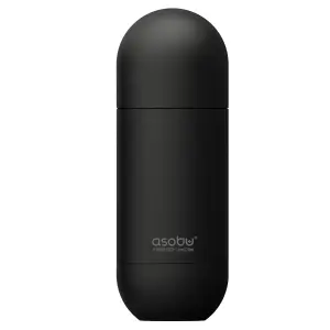 Orb Stainless Steel Insulated Water Bottle Black 400ml