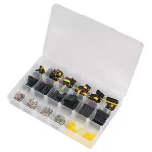 Sealey Superseal Male & Female Connector Terminal Assortment 350 Pieces SSCSET1