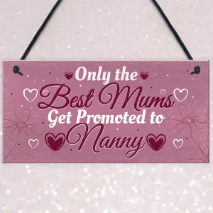 Red Ocean Gifts for Mum Mummy Nanny Nan Grandma Hanging Plaque Sign Birthday Christmas Xmas