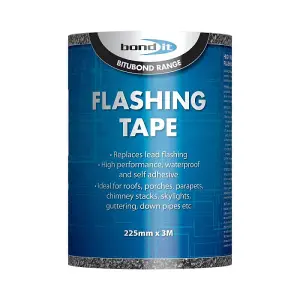 Bondit Self Adhesive Flash Band Flashing Tape 225mm 3 Meters