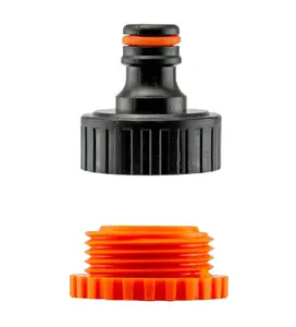 Garden Hose ALL Connectors Fittings Universal Standard Hozelock Compatible Black Tap Connector 3/4" & 1/2"