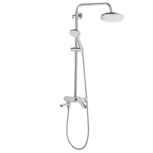 Mixer Shower Set with Rainshower GURARA Silver