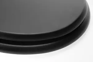 Maison by Premier Matte Black Toilet Seat