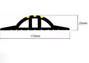 25mm H Garage Door Seal Kit 4950mm W