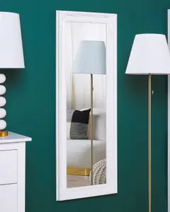 Beliani Glam Wall Mirror VARS White