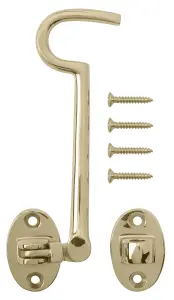 Brass-plated Cabin hook, (L)130mm