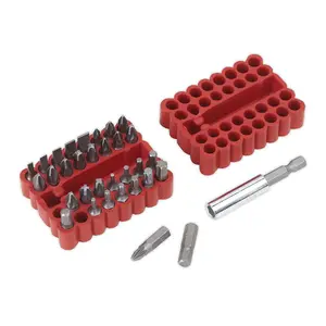 Sealey Bit & Magnetic Adaptor Set 33pc AK110