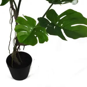 65cm Leaf realistic Artificial Monstera Cheese Plant