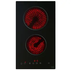 Cooke & Lewis CLCER30A 29cm Ceramic Hob - Black