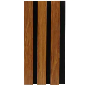 Kraus Almond Easy Living Acoustic Slat Wall Panel (L) 240cm x (W) 60cm - Single - Sample Size Available