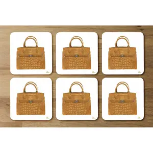 Square 6 Piece Coaster Set (Set of 6)