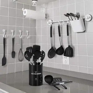 Benton Assorted Kitchen Utensil Set Black